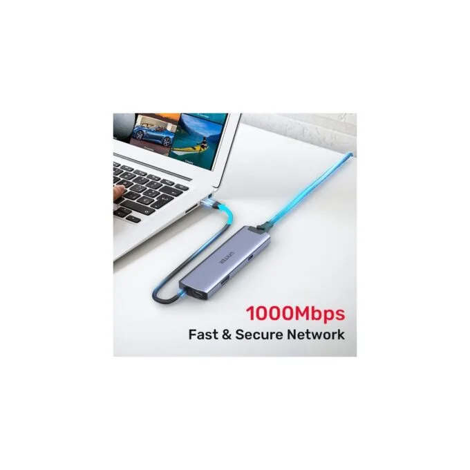 Unitek H1112F USB-C Hub - 2x USB3.0 1x USB-C HDMI 4K GB PD100W — image 6