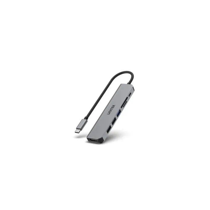 Unitek H1118A uHUB S7+ 7-in-1 USB-C Hub HDMI PD100W — image 1