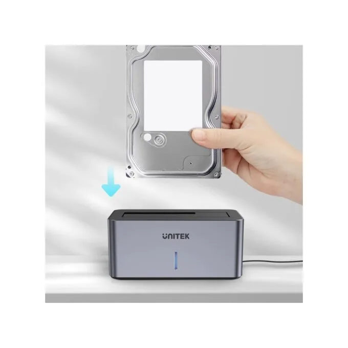 Unitek HDK SATA6G Single Bay HDD Docking Station - S1304A - Single Bay HDD Docking Station — image 9