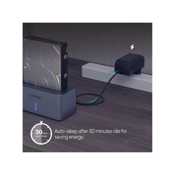 Unitek HDK SATA6G Single Bay HDD Docking Station - S1304A - Single Bay HDD Docking Station — image 10