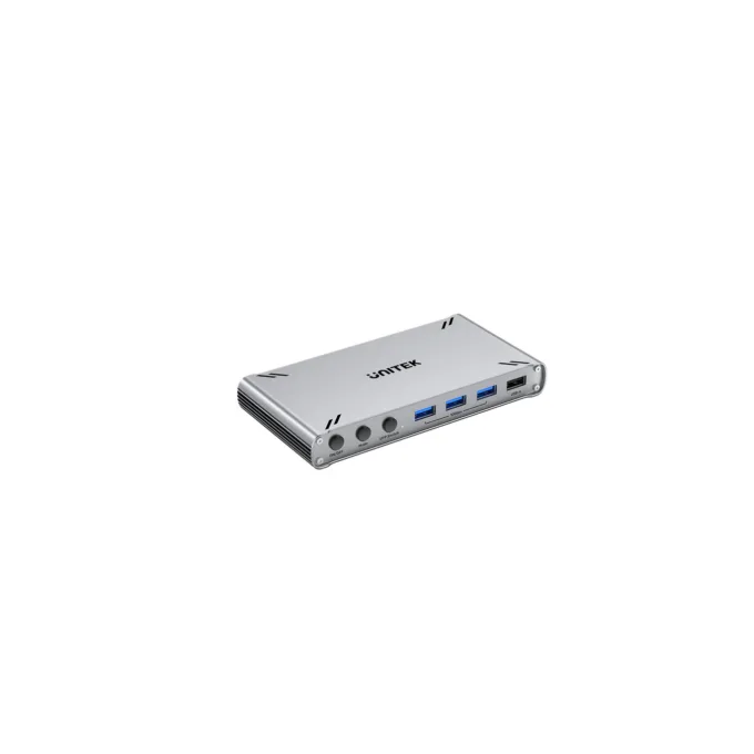 Unitek KVM HDMI Switch USB-C 10Gbps Split-Screen 5-Port Hub - D1118A - KVM HDMI Switch USB-C 10Gbps Split-Screen 5-Port Hub — image 1