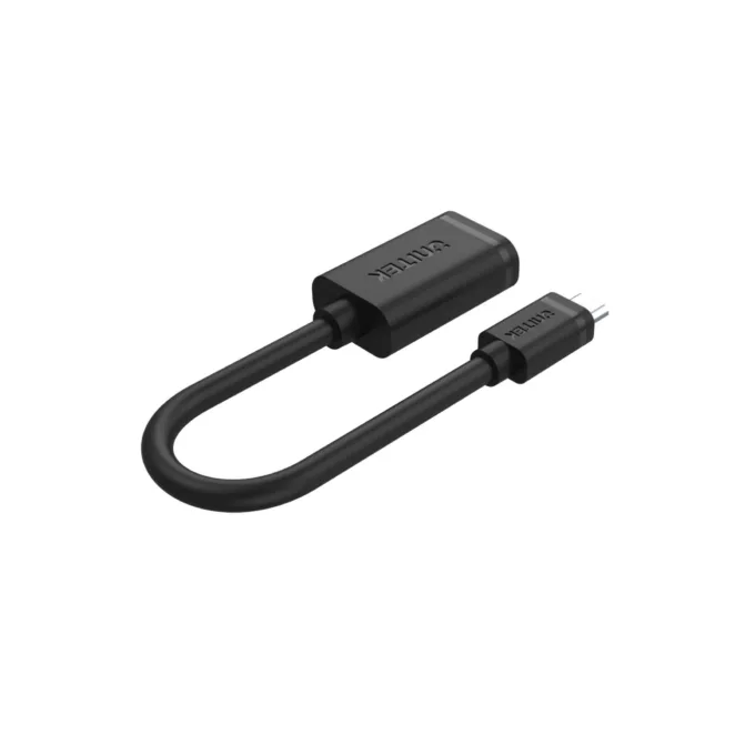 Unitek Micro-USB Male to USB-A Female OTG 20cm - Y-C438GBK - Micro-USB Male to USB-A Female OTG 20cm — image 5