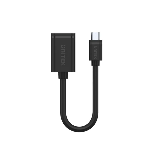 Unitek Micro-USB Male to USB-A Female OTG 20cm - Y-C438GBK - Micro-USB Male to USB-A Female OTG 20cm — image 6