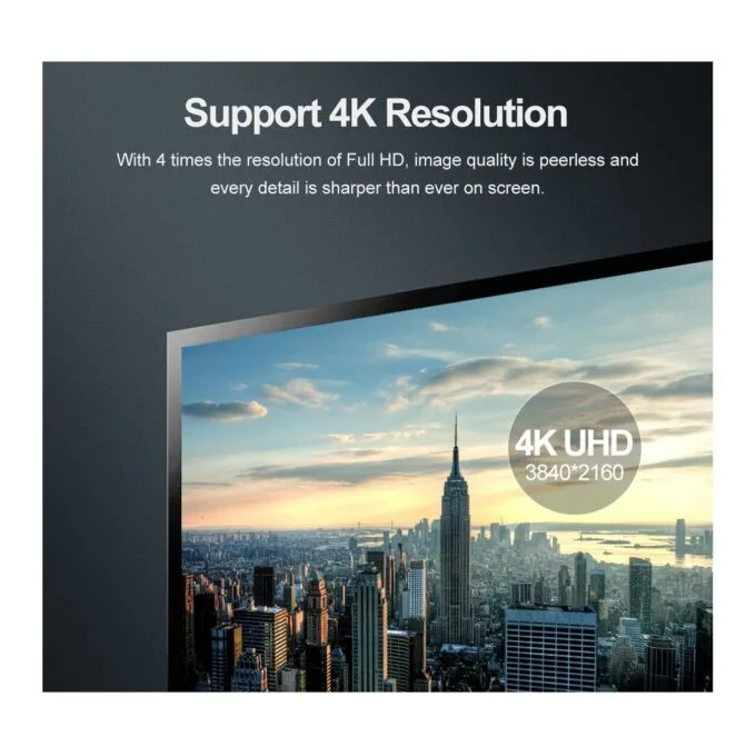 Unitek Mini DisplayPort to DisplayPort - Y-C611BK - 2m — image 3