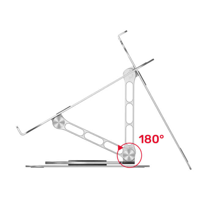 Unitek Stand for Laptop - OT180SL - 360 Rotation — image 5
