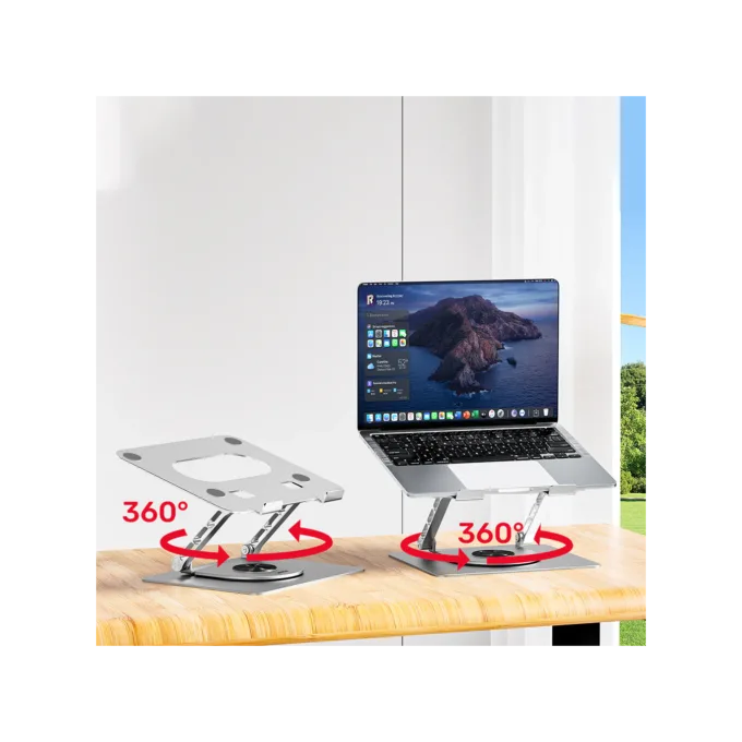 Unitek Stand for Laptop - OT180SL - 360 Rotation — image 4