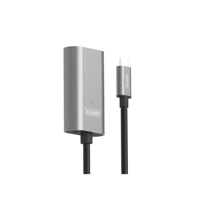 Unitek U305A USB3.1 USB-C Male to USB-C Female Active Extension Cable 5m — image 1