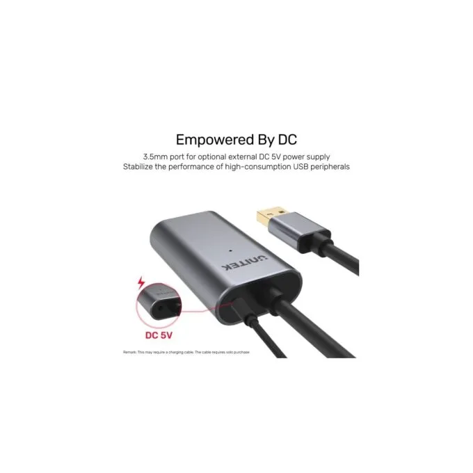Unitek UCE USB-A 2.0 Active Extension Cable Alum - Y-271 - USB-A 2.0 Active Extension Cable Alum 5.0m — image 5