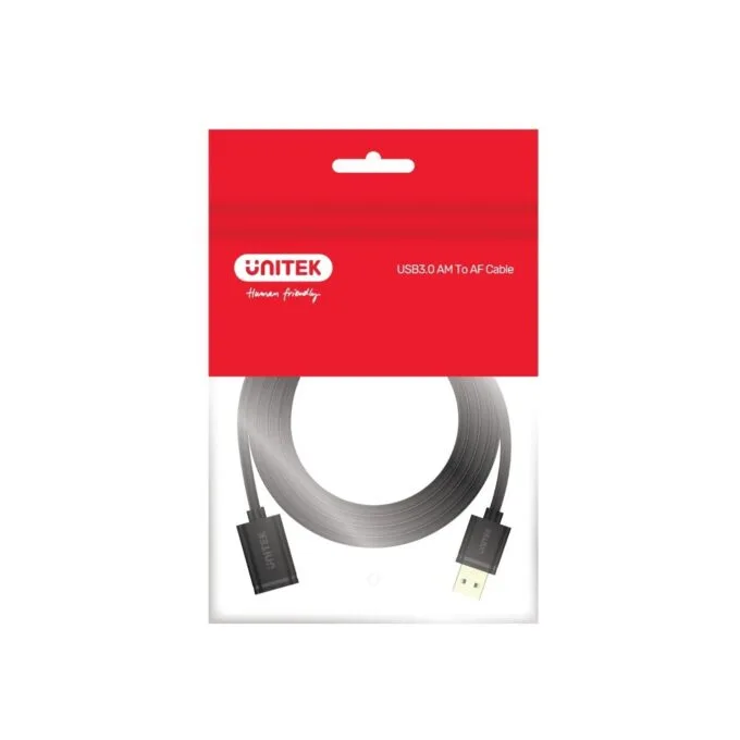 Unitek UCE USB-A 3.0 Extension Cable 1.0m - Y-C457GBK - USB-A 3.0 Extension Cable 1.0m — image 6