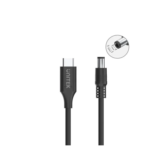 Unitek UCL USB-C to DC Cable 1.8m 65W for Acer 5.5 1.7mm - C14119BK - Unitek UCL USB-C to DC Cable 1.8m 65W for Acer 5.5 1.7mm — image 3