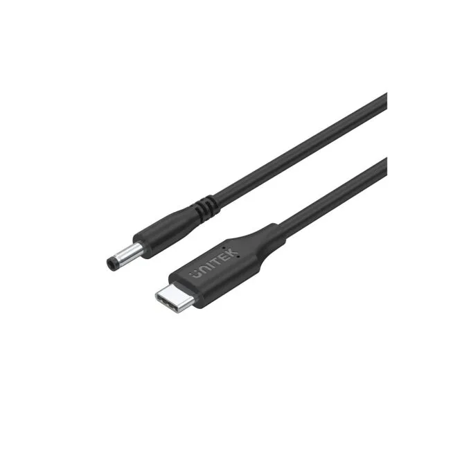 Unitek UCL USB-C to DC Cable - C14118BK - 1.8m 65W for Lenovo 4.0x1.7mm — image 1