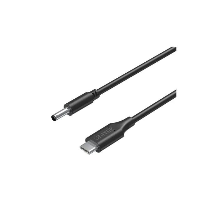 Unitek UCL USB-C to DC Cable - C14120BK - 1.8m 65W for Dell 4.5 3.0mm — image 1
