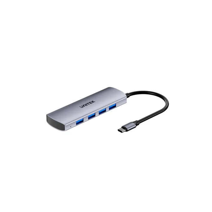 Unitek uHUB Q4 USB-C Hub 4x USB-A 10Gbps with Power Port H1112E — image 1