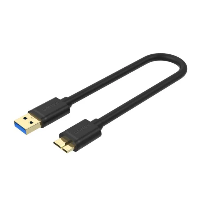 Unitek USB-A 3.0 to Micro-B Cable 0.3m for External HDD — image 2