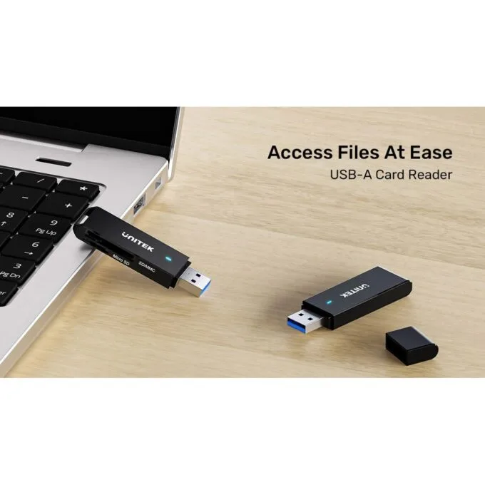Unitek USB-A 3.0 to Micro SD SD Card Reader - Y-9327A - USB-A 3.0 to Micro SD SD Card Reader — image 6