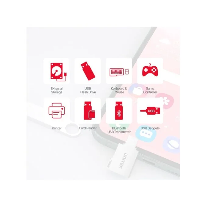 Unitek USB-A Female to USB-C Male Adaptor - A1025GNI - 5Gbps OTG — image 5