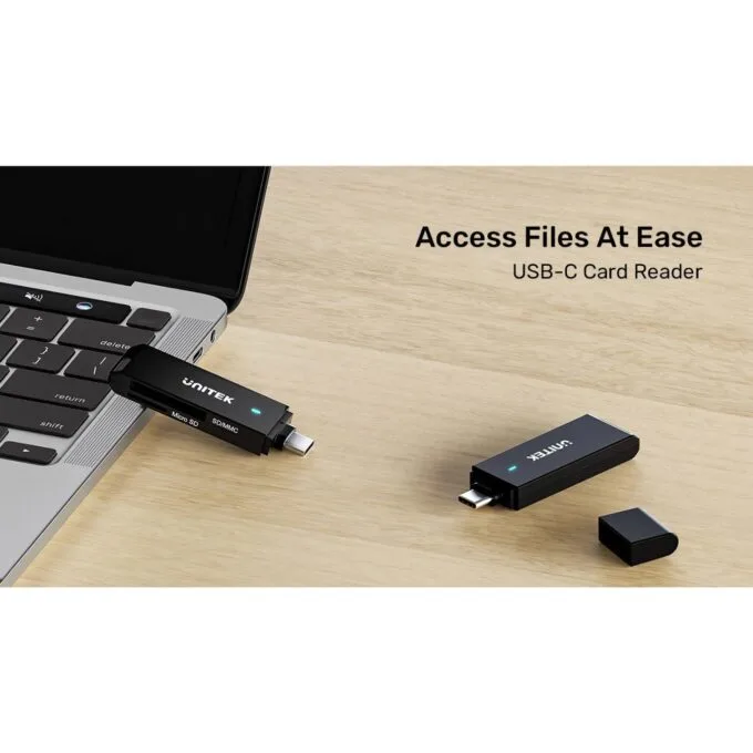 Unitek USB-C 3.0 to Micro SD SD Card Reader - Y-9328 - USB-C 3.0 to Micro SD Card Reader — image 7