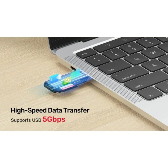 Unitek USB-C 3.0 to Micro SD SD Card Reader - Y-9328 - USB-C 3.0 to Micro SD Card Reader — image 8