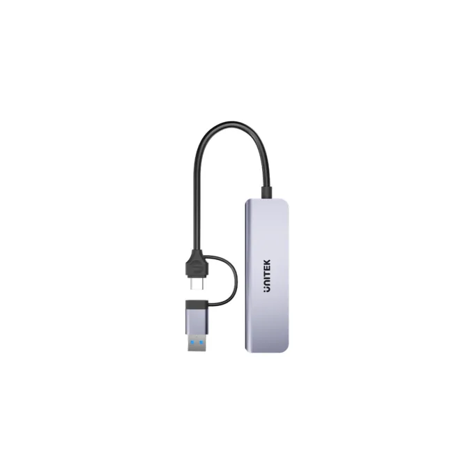 Unitek USB-C Hub H1320A - 3x USB-A 5Gbps, SD/MicroSD Reader — image 2