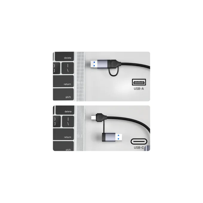 Unitek USB-C Hub H1320A - 3x USB-A 5Gbps, SD/MicroSD Reader — image 5