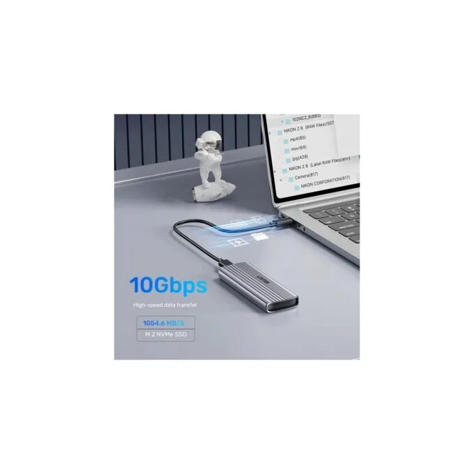 Unitek USB-C NVME PCIe Enclosure 10Gbps - S1241B - USB-C, NVME PCIe Enclosure, 10Gbps — image 7