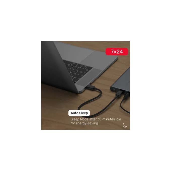 Unitek USB-C NVMe PCIe Enclosure 20Gbps Dual Offline Clone - S1206A - USB-C NVMe PCIe Enclosure 20Gbps Dual Offline Clone — image 8