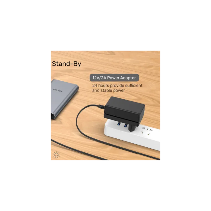 Unitek USB-C NVMe PCIe Enclosure 20Gbps Dual Offline Clone - S1206A - USB-C NVMe PCIe Enclosure 20Gbps Dual Offline Clone — image 9