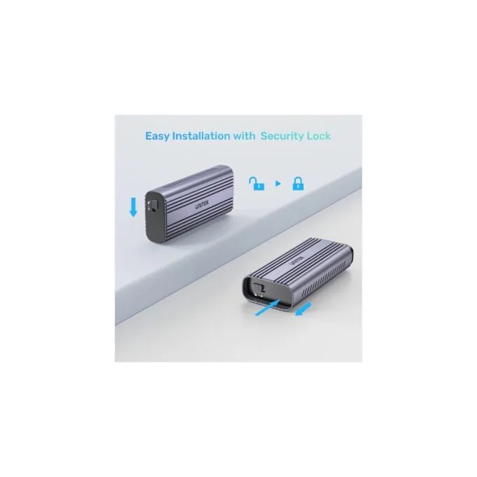 Unitek USB-C NVME PCIe Enclosure USB4.0 40Gbps - S1226A - USB-C, NVME, PCIe Enclosure, USB4.0, 40Gbps — image 7