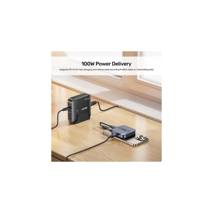 Unitek USB-C NVME PCIe M2 2230 Magnetic SSD Enclosure - S1244A - 10Gbps PD100W — image 8