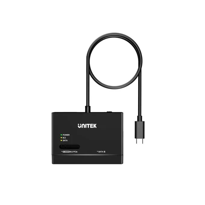 Unitek USB-C to SATA m2 SSD Converter Enclosure - S1232A - USB-C to SATA m2 SSD Converter Enclosure — image 2