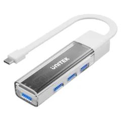 Unitek USB-C USB-A Hub - H1319A - 4xUSB-A Ports, Bi-Directional Detachable USB Cable