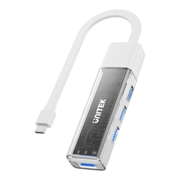 Unitek USB-C USB-A Hub - H1319A - 4xUSB-A Ports, Bi-Directional Detachable USB Cable — image 5