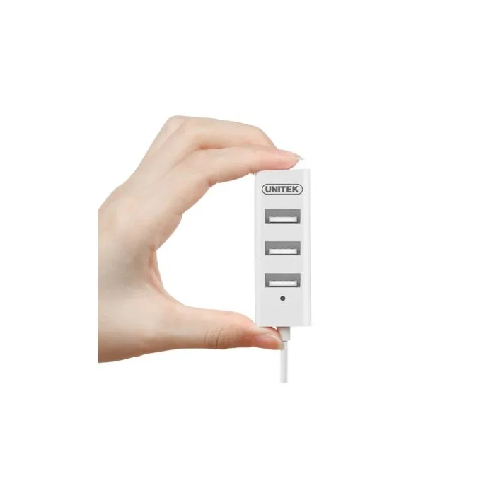 Unitek USB Hub - Y-2146 - 4-port USB2.0 Hub with 11cm cable — image 2