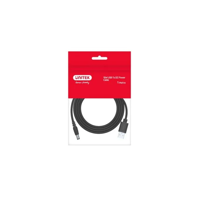 Unitek USB to DC - Y-C495BK - 3.5x1.35mm, Power 1m — image 9