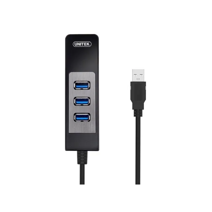 Unitek USB3.0 3-Port Hub w Gigabit LAN - Y-3045C - USB3.0 3-Port Hub w Gigabit LAN — image 2