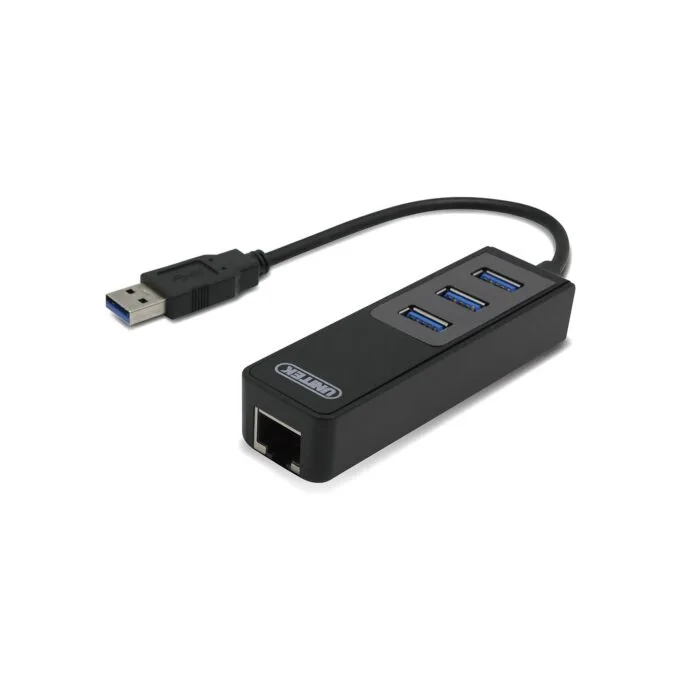 Unitek USB3.0 3-Port Hub w Gigabit LAN - Y-3045C - USB3.0 3-Port Hub w Gigabit LAN — image 3