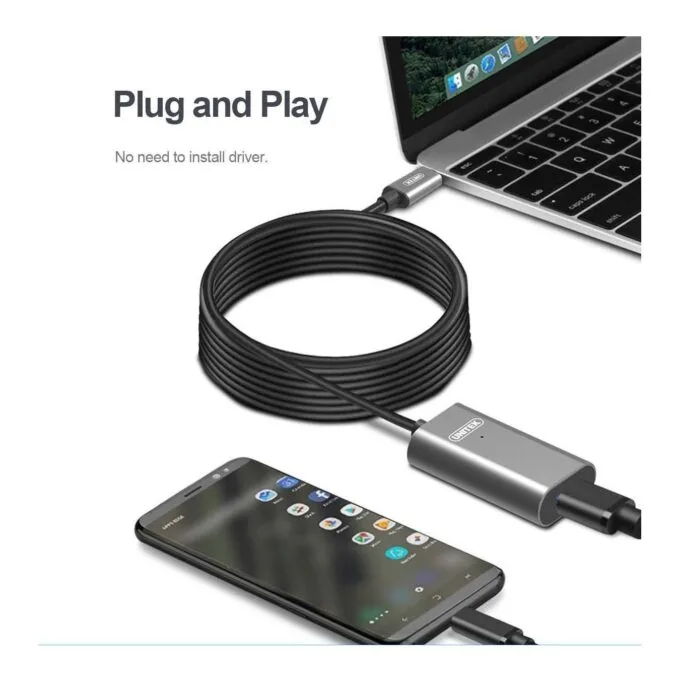 Unitek USB3.1 USB-C Male to USB-A Female - U304A - Active Extension Cable 5m — image 9