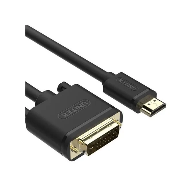 Unitek VC HDMI to DVI 24+1 1.5m Cable (Dual Direction) - Y-C217E - HDMI to DVI 24+1 1.5m Cable — image 2
