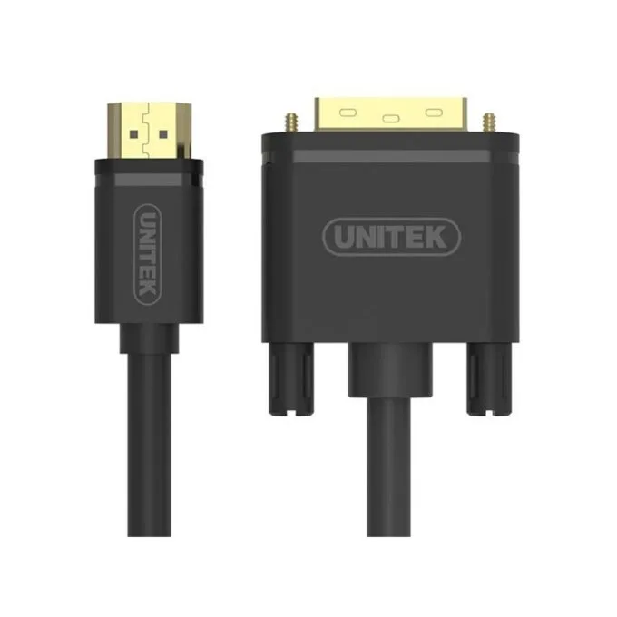 Unitek VC HDMI to DVI 24+1 1.5m Cable (Dual Direction) - Y-C217E - HDMI to DVI 24+1 1.5m Cable — image 3