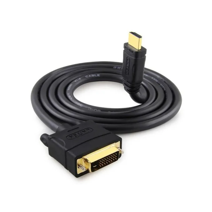 Unitek VC HDMI to DVI 24+1 1.5m Cable (Dual Direction) - Y-C217E - HDMI to DVI 24+1 1.5m Cable — image 4
