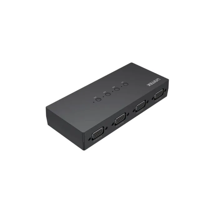 Unitek VGA KVM Switch 4In1Out w 3-Port USB2.0 Hub - U-8710ABK - VGA, 4In1Out, 3-Port USB2.0 Hub — image 2