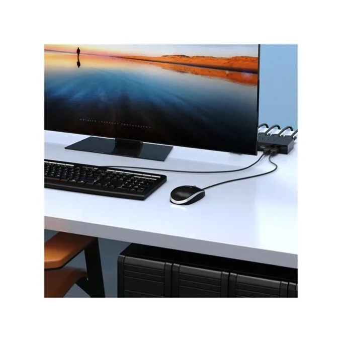 Unitek VGA KVM Switch - U-8709ABK - 2In1Out, 3-Port USB2.0 Hub — image 5