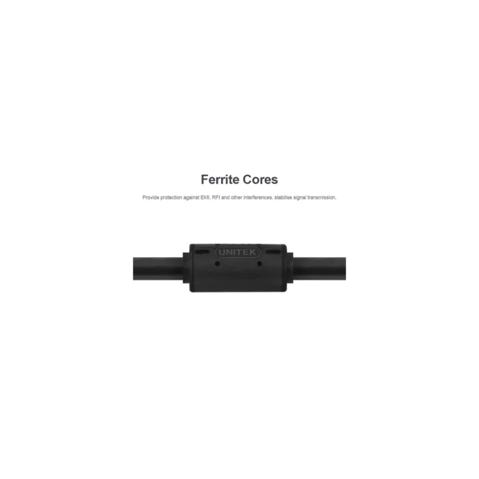 Unitek VGA to VGA Cable - Y-C503G - VGA to VGA Cable 1.5m — image 5