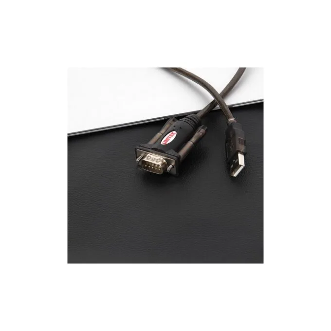 Unitek Y-105A USB to Serial RS232 Converter DB9F to DB25M — image 4