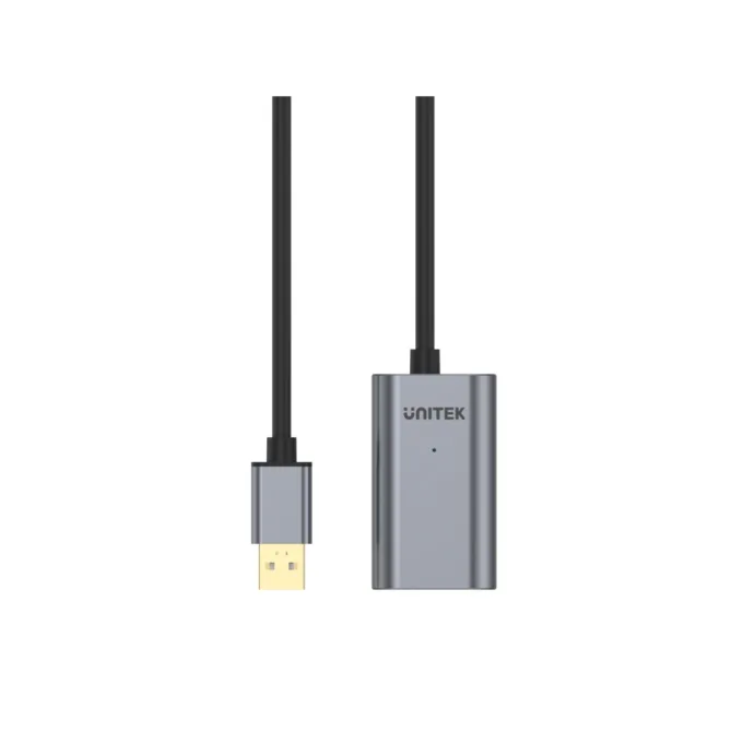 Unitek Y-274 USB2.0 USB-A Male to USB-A Female Active Extension Cable 20m — image 4