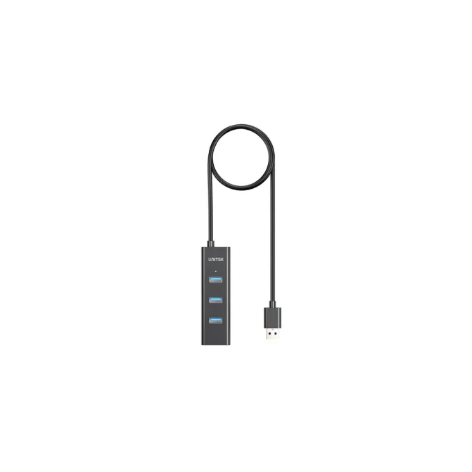 Unitek Y-3089 4-Port USB 3.0 Hub with USB-C Power - 30cm Cable — image 2
