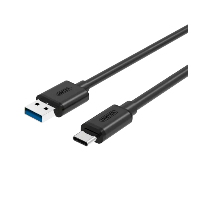 Unitek Y-C474BK USB-A to USB-C 3.1 Cable 1.0m - Black — image 1