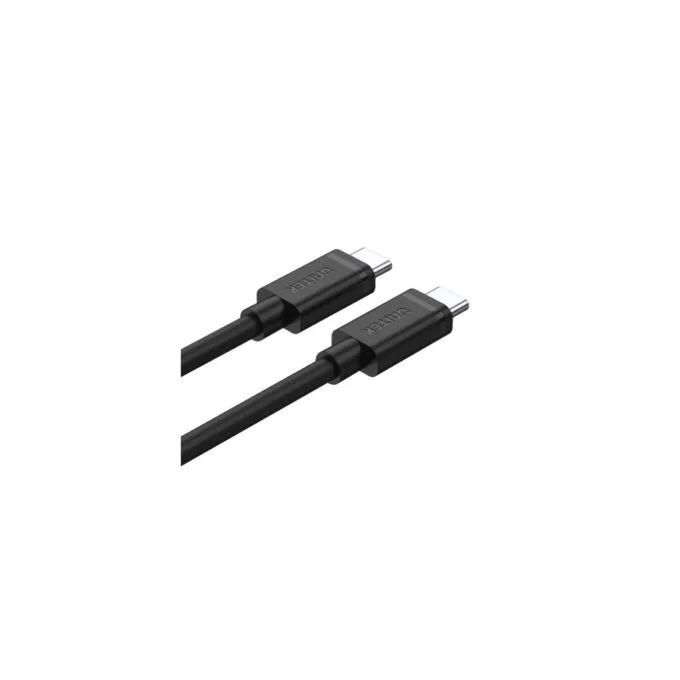 Unitek Y-C477BK USB-C to USB-C 3.1 Gen1 Cable 1m 5Gbps 60W - Black — image 2