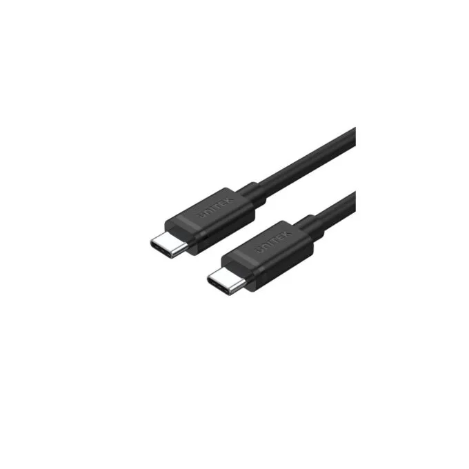 Unitek Y-C477BK USB-C to USB-C 3.1 Gen1 Cable 1m 5Gbps 60W - Black — image 1