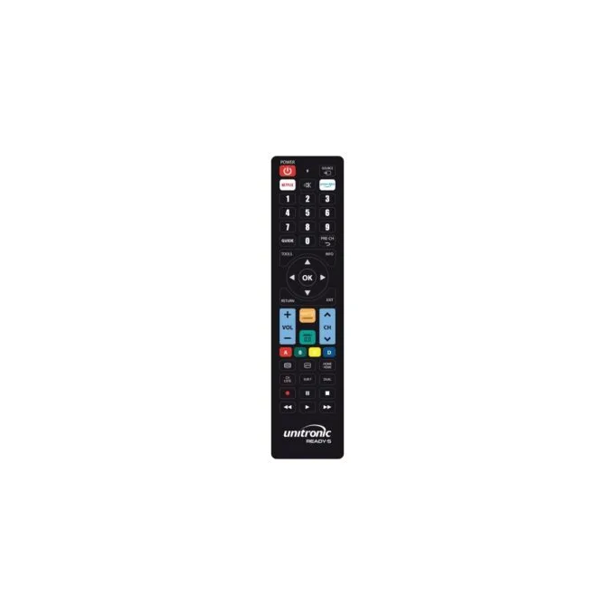 Unitronic Multibrand TV Replacement Remote - Ready5 - TV Replacement Remote — image 1